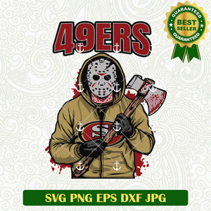 San Francisco 49ers Jason Voorhees SVG