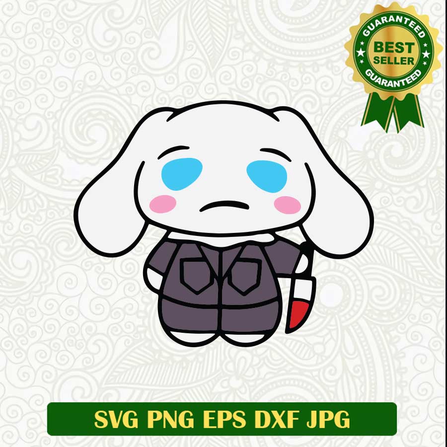 Sanrio Horror Movie SVG, Cinnamoroll Michael Myers SVG PNG – Lightberty