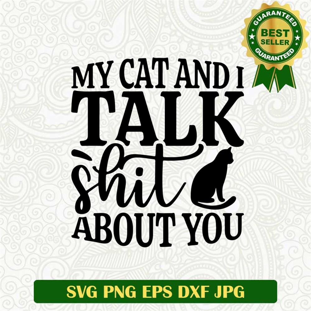 Sassy Cat Quote SVG