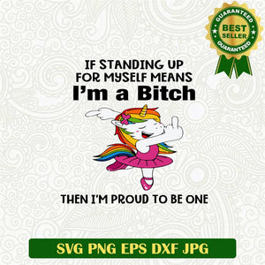 Sassy Unicorn Svg