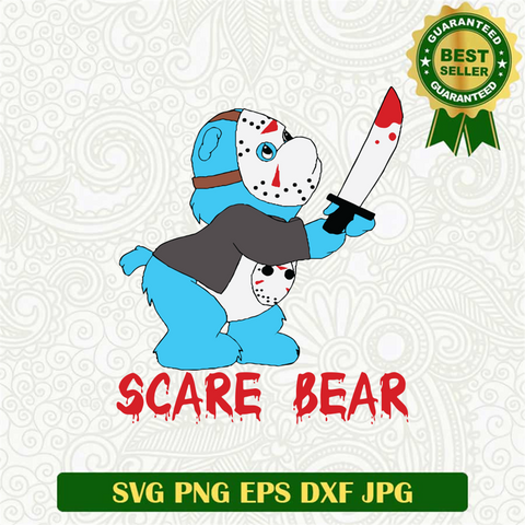 Scare Bear Jason Voorhees SVG