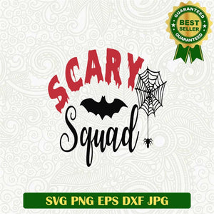 Scary squad Halloween SVG