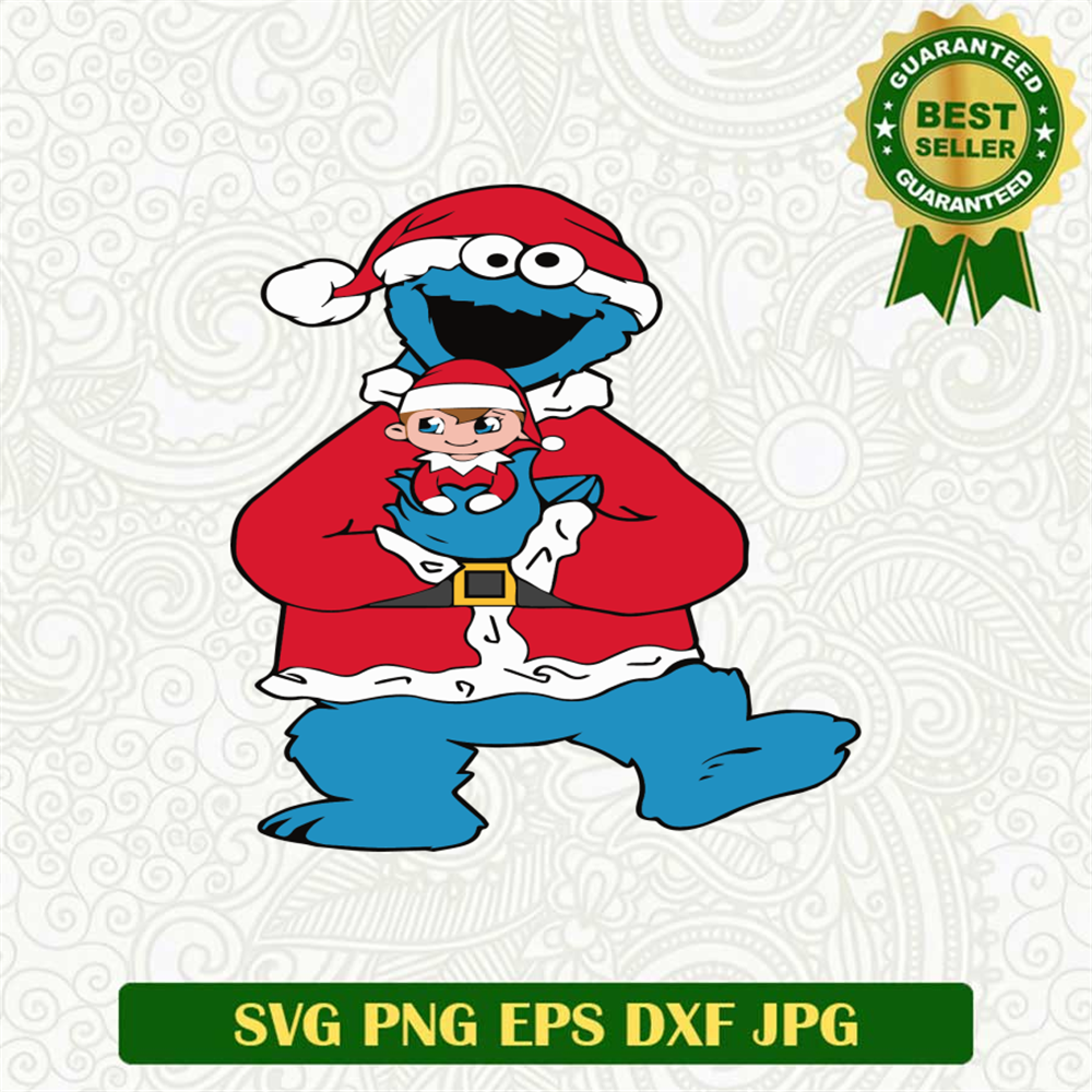 Sesame Street Santa Claus SVG