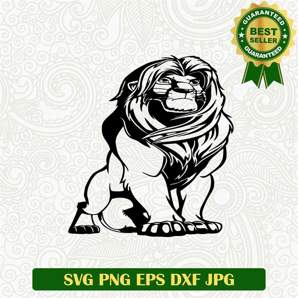 Simba Cub SVG