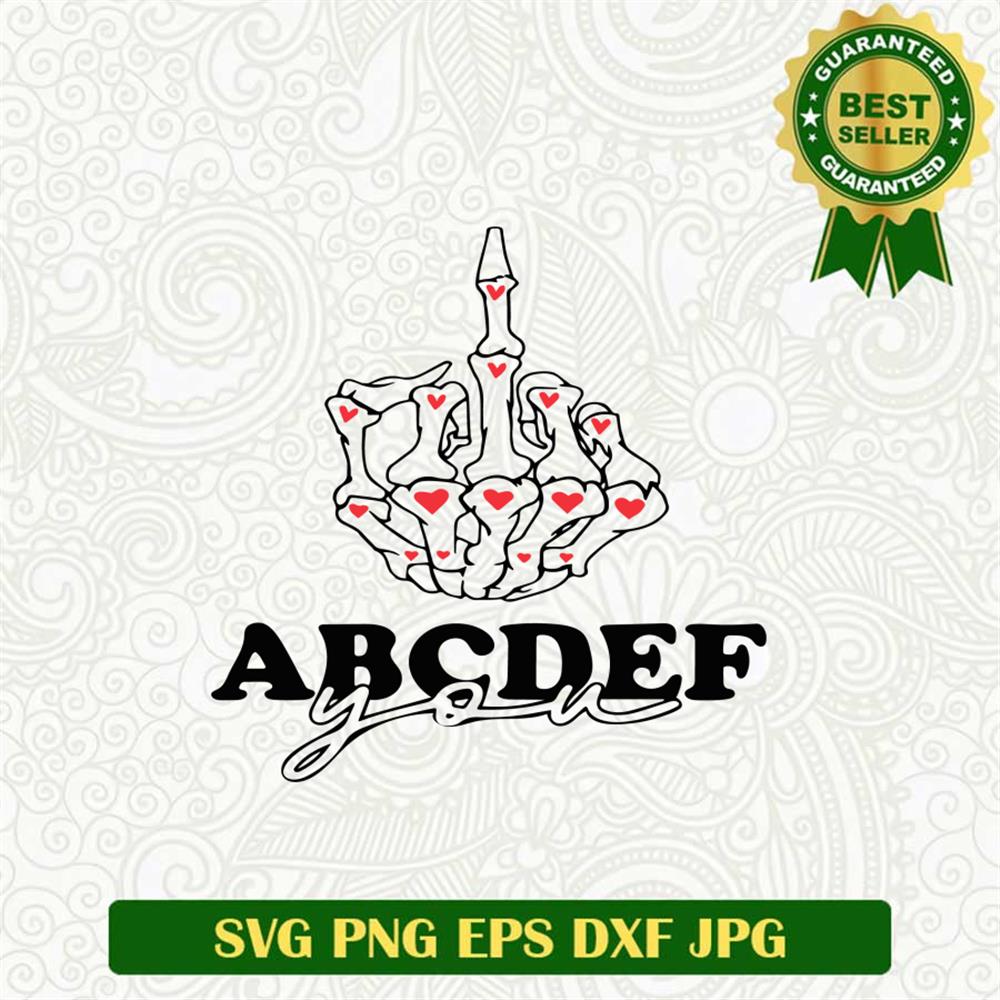 Skeleton Finger Svg