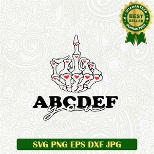 Skeleton Finger Svg