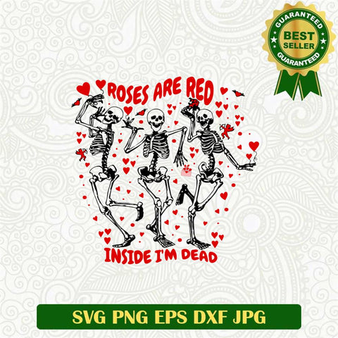Skeleton Valentine Svg