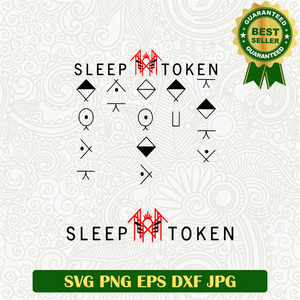 Sleep Token Logo Music Band SVG