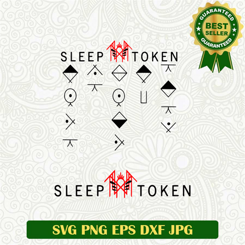 Sleep Token Logo Music Band SVG