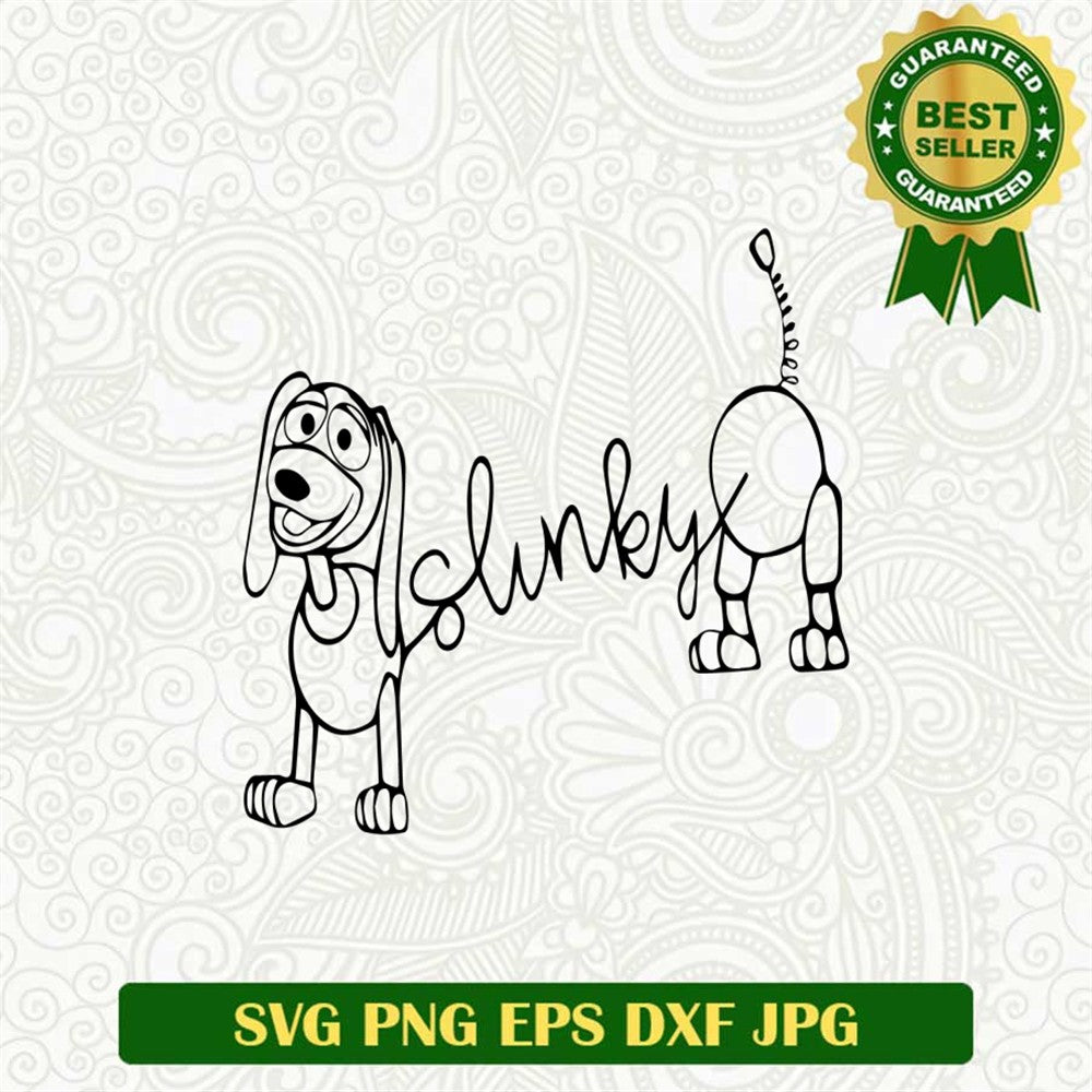 Slinky Dog Toy Story Svg