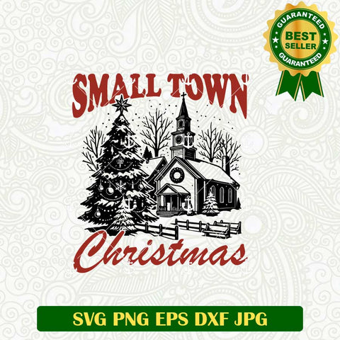 Small Town Christmas SVG