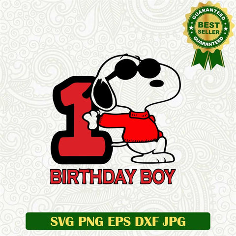 Snoopy Birthday Svg