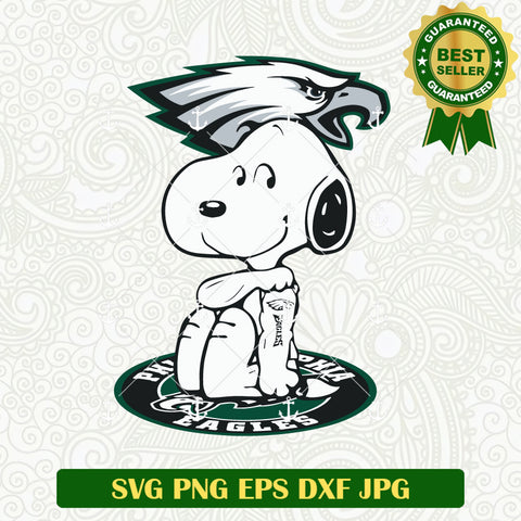 Snoopy Philadelphia Eagles Fans SVG