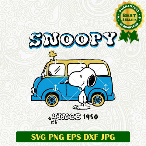 Snoopy Since 1950 SVG