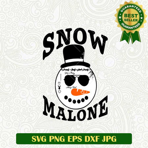 Snow Malone SVG