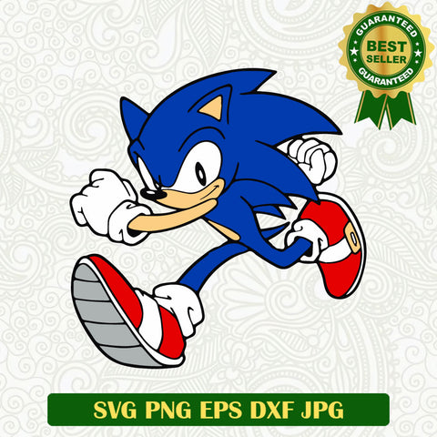Sonic the Hedgehog SVG, Sonic Movie Character SVG PNG