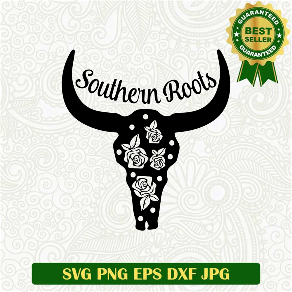 Southern Roots Longhorn SVG