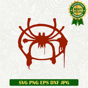 Spider Man Blood Logo Svg