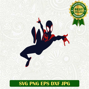 Spider Man Miles Morales Svg