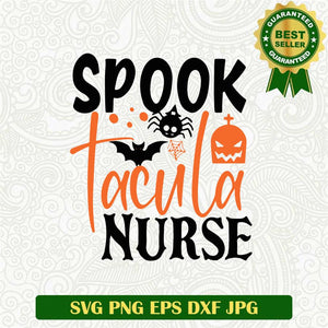 Spooktacular Nurse SVG