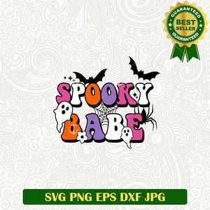 Spooky Babe Halloween SVG