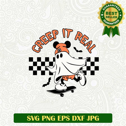 Spooky Ghost Quote Svg
