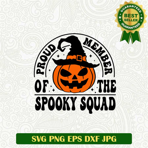 Spooky Squad Member Svg