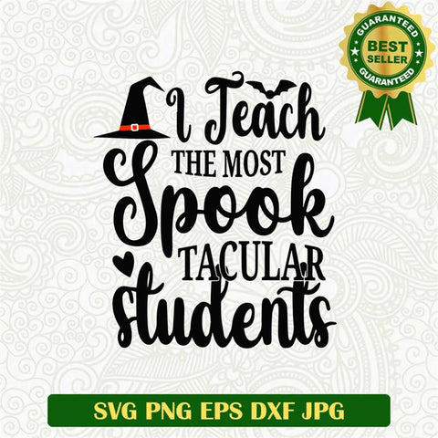 Spooky Teacher SVG