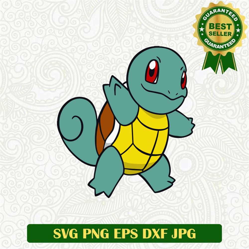 Squirtle Charm SVG