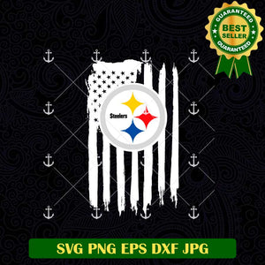 Steelers Football Logo Flag USA SVG