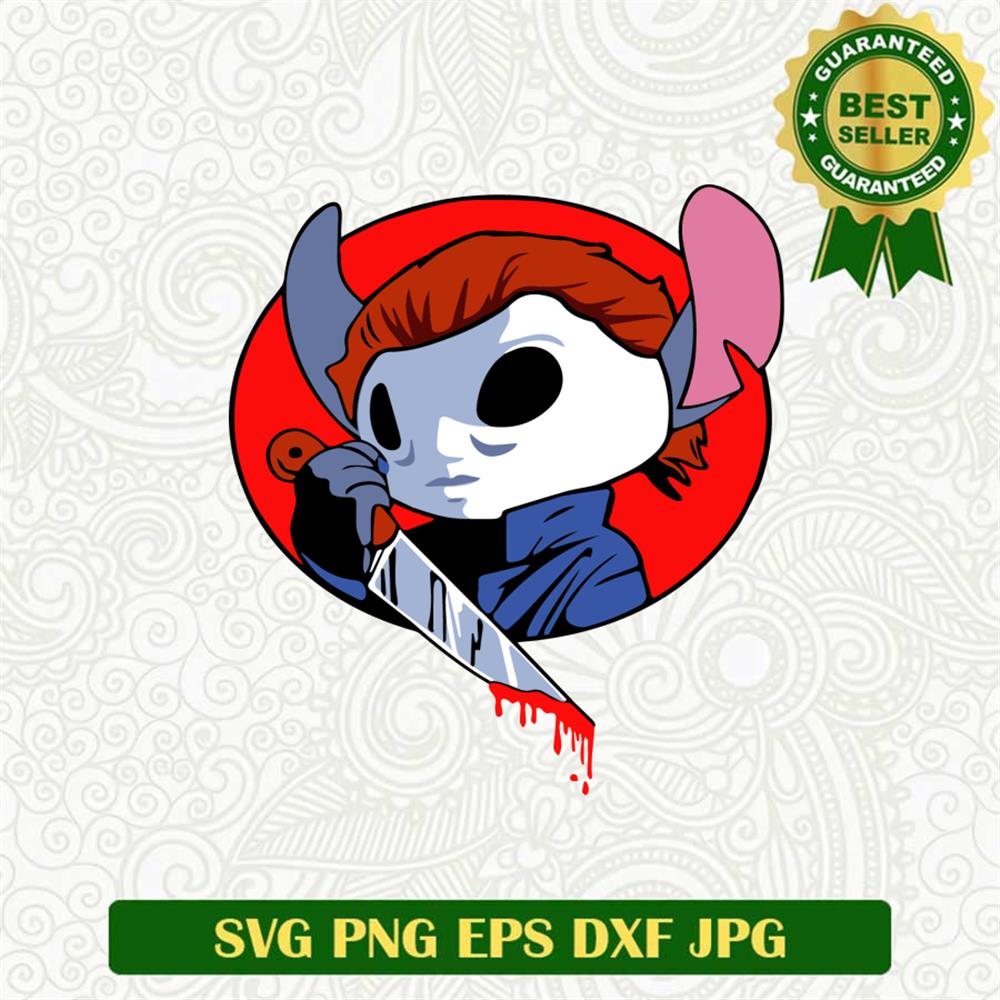 Stitch Horror Mashup SVG