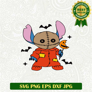 Stitch Jason Costume Svg