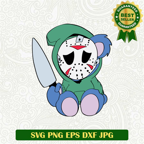 Stitch Jason Voorhees Horror SVG