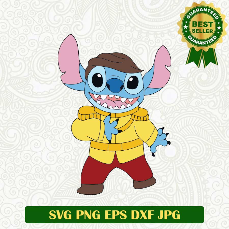 Stitch Prince Charming Cinderella SVG