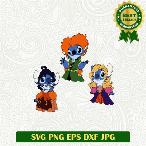 Stitch Sanderson Sisters Svg