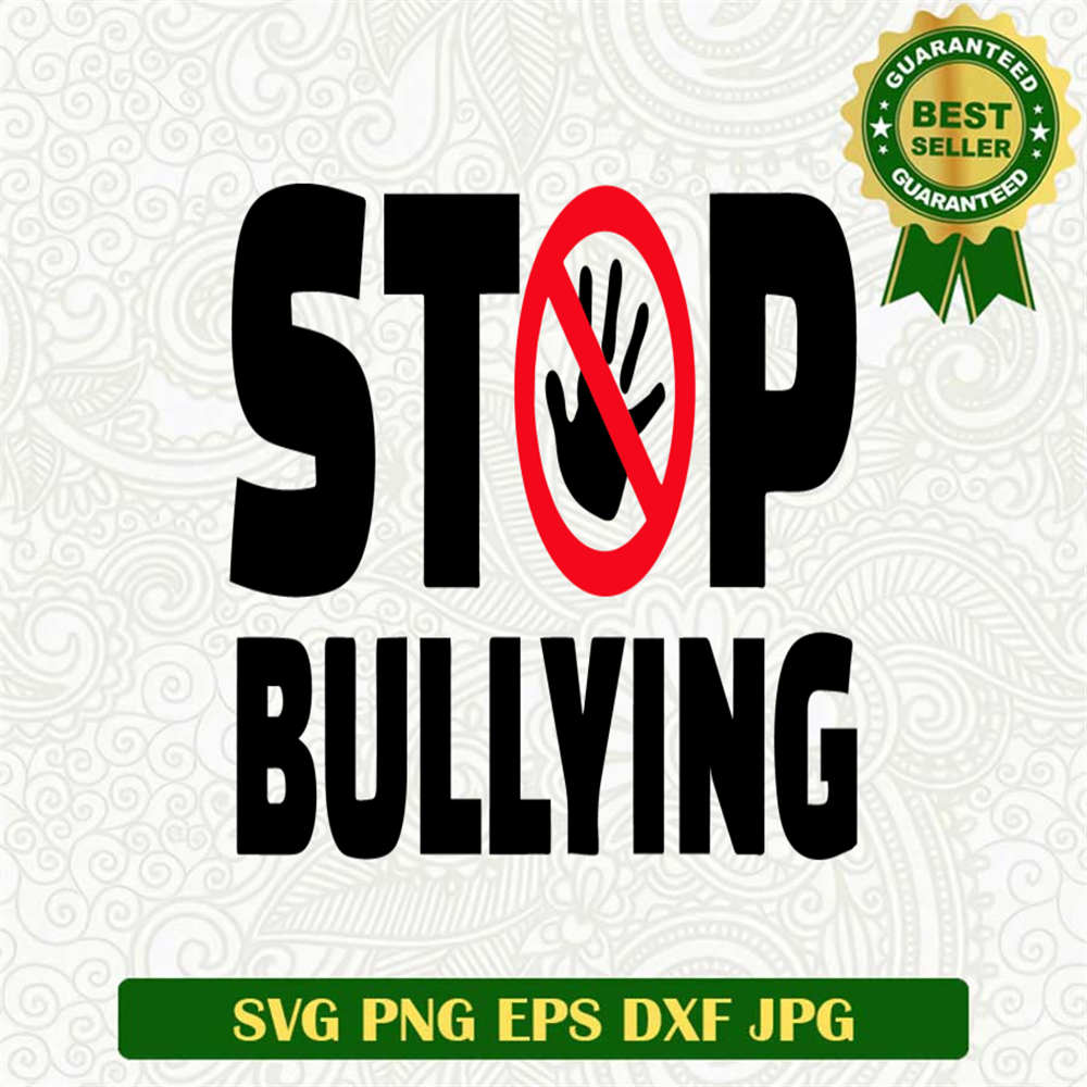 Stop Bullying SVG
