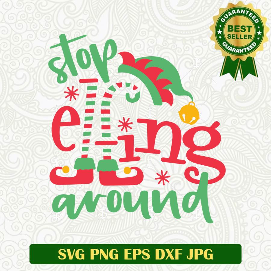 Stop elfing around SVG