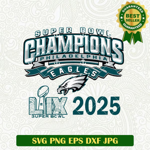 Super Bowl Champions LIX 2025 SVG