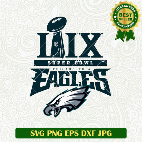 Super Bowl LIX Eagles Champions SVG