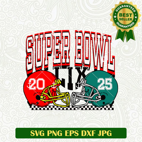 Super Bowl Lix 2025 SVG
