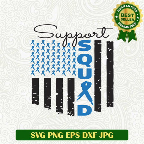 Support Squad Diabetes Awareness SVG