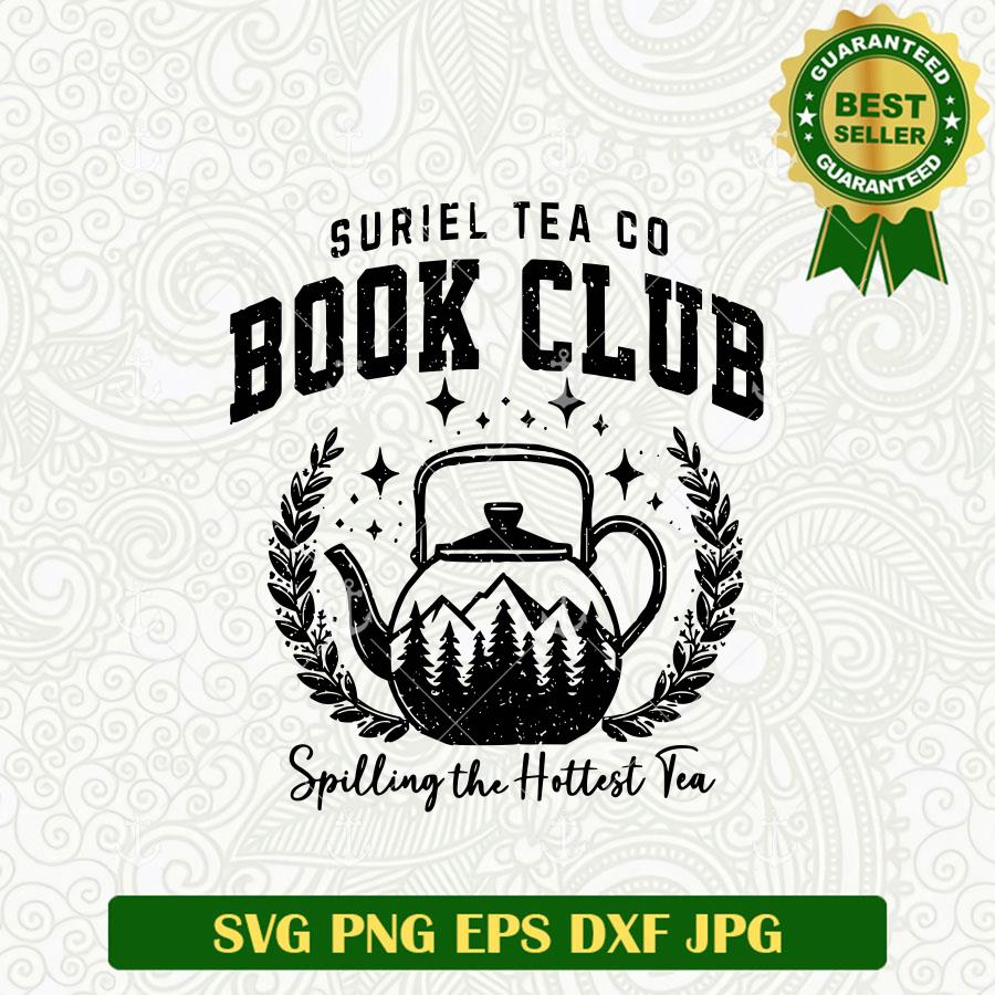 Suriel Tea Co Book Club SVG