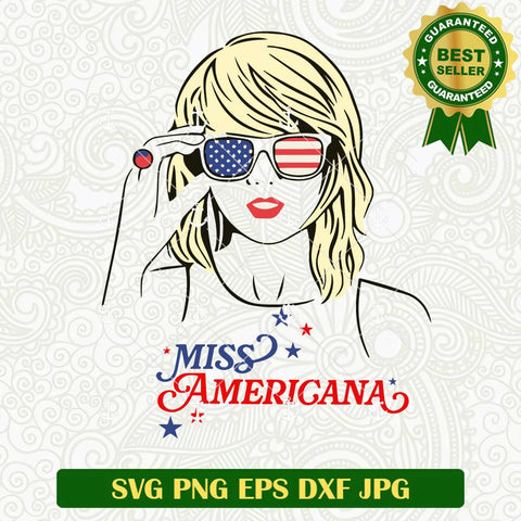 Taylor Swift Miss Americana SVG