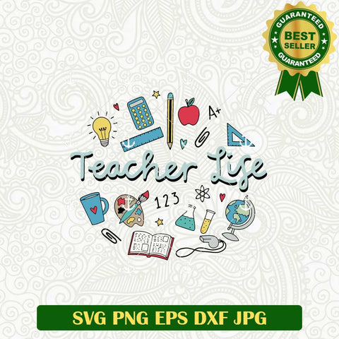 Teacher Life SVG