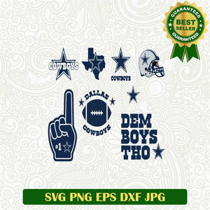 Team Cowboys Spirit Svg