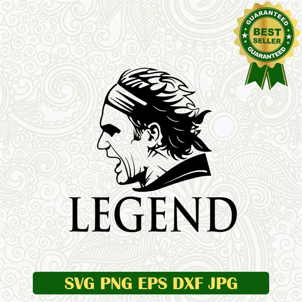 Tennis Legend Svg