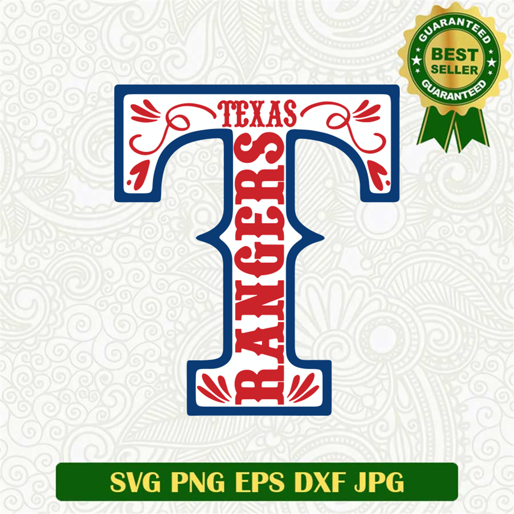 Texas Rangers Logo SVG