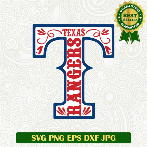 Texas Rangers Logo SVG