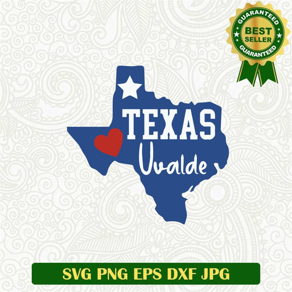 Texas Uvalde SVg