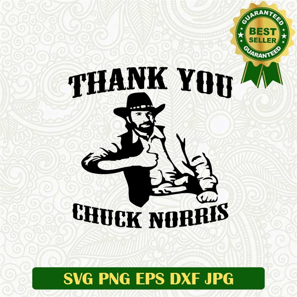 Thank You Chuck Svg
